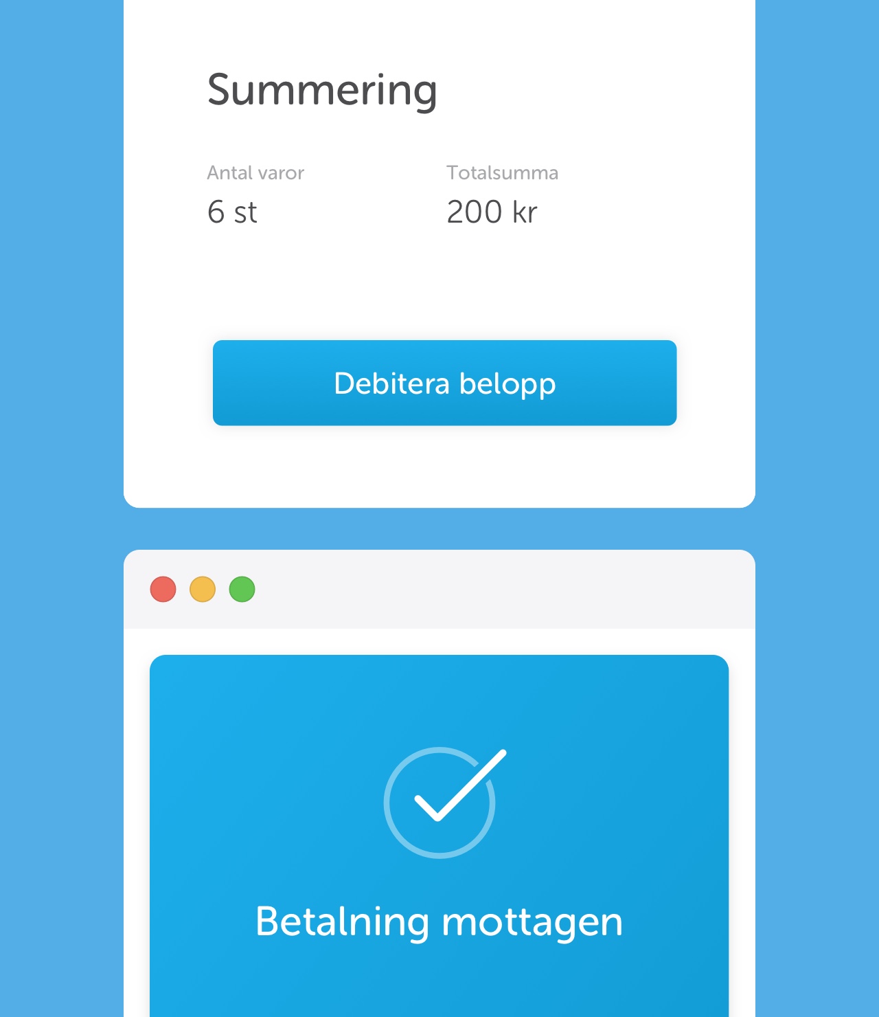 Swish merchant flows design